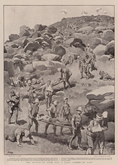 La bataille de Spion Kop, une longue échelle de douleur - Henry Marriott Paget